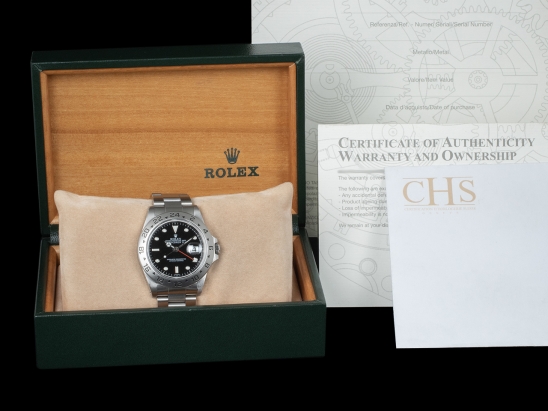 Rolex Explorer II Nero Black Dial  Watch  16570 